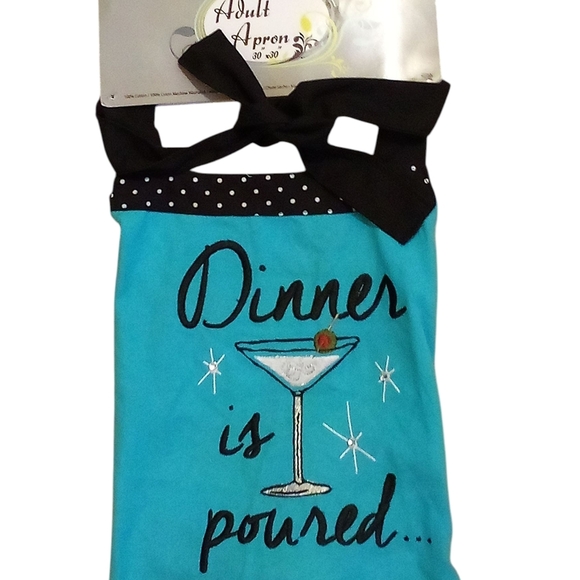 NWT Cooking Aprons 30 X 30 Made In India W/100% Cotton,Embroidered. - Picture 11 of 12